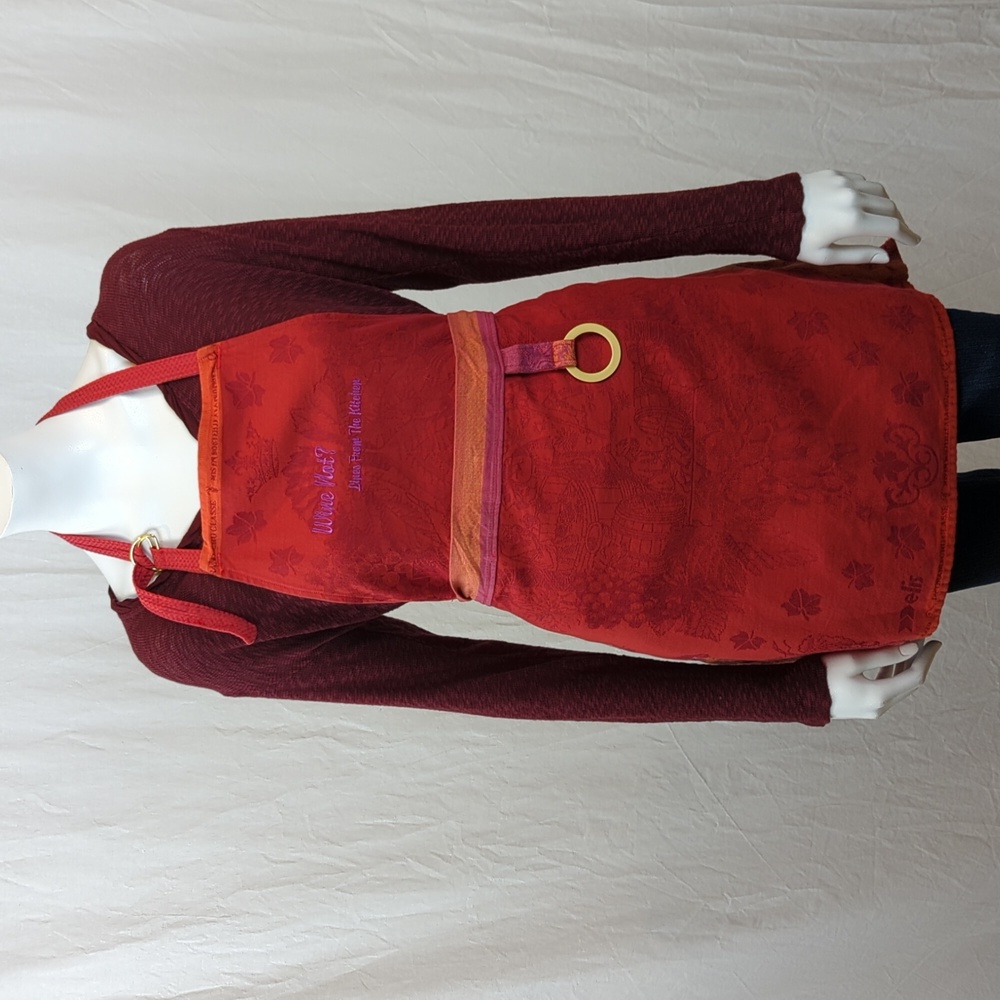 "WINE NOT?" 2 PIECE APRON